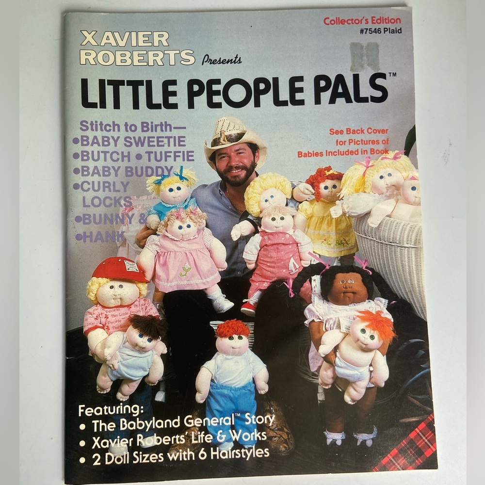 Xavier Roberts Little People Pals Pattern Book